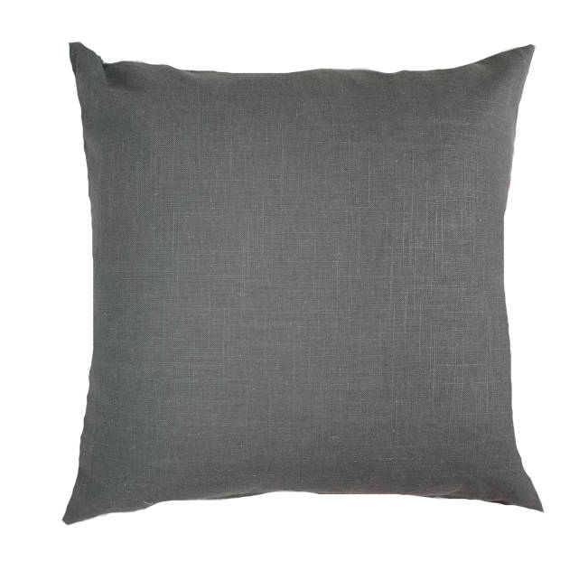 Grey Linen Indoor Cushion Cover