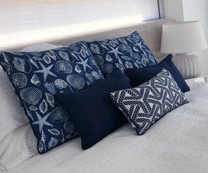 Coastal Seashells Cushion Collection