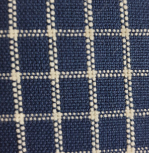 Classic Navy Check Indoor Cushion Cover