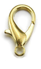 Lobster Parrot Clasp - Gold 10 pack