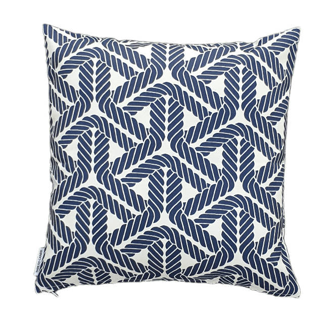 Nautical Rope Hamptons Style Indoor/Outdoor Cushion Cover