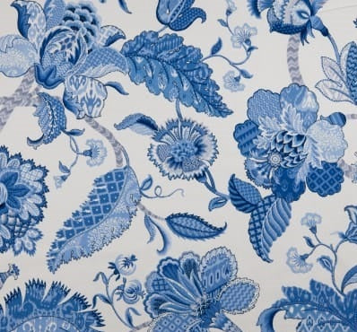 P Kaufmann Arabesque Cotton Duck Marina Fabric per meter