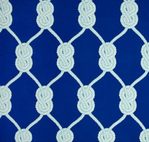 Blue Nautical Knot Hamptons Style Cushion Cover