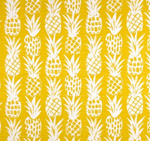 Yellow Pineapples Outdoor Cushion Cover