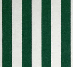 Sunbrella Maison Stripe Forest Green Outdoor Cushion Cover