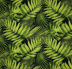 Terrasol Outdoor Tropical Fronds Ebony