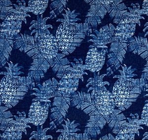 Blue Pineapples Outdoor Cushion Cover