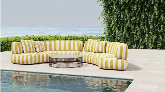 Warwick Mallacoota Sunshine Outdoor Cushion Cover