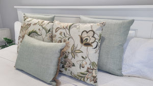 Spring Jacobean Floral Indoor Cushion Cover