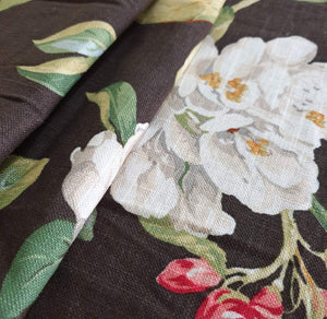 Ivory Floral Indoor Cushion Cover 