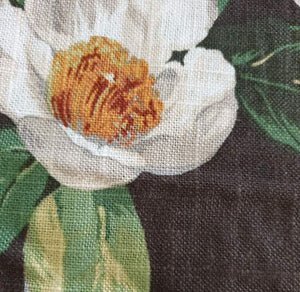 Ivory Floral Indoor Cushion Cover 