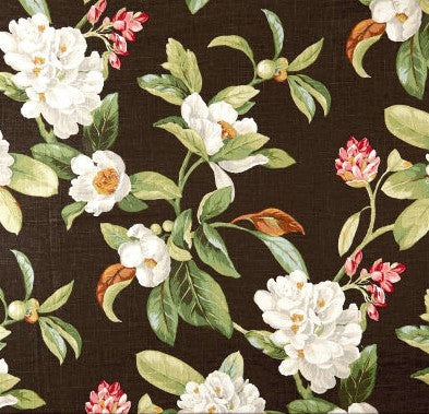 Ivory Floral Indoor Cushion Cover